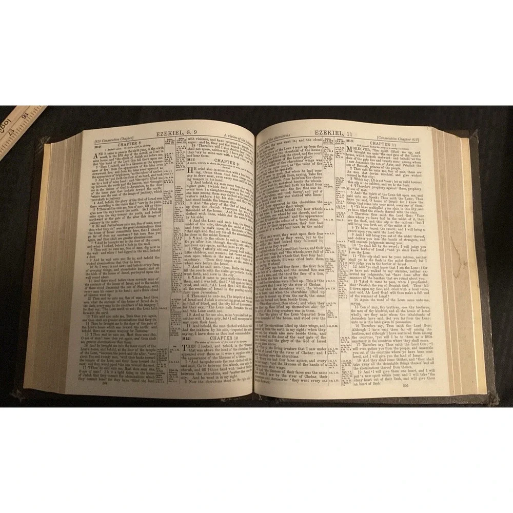Vintage Holy Bible Family Record Edition, Red Letter,‎ King James Version